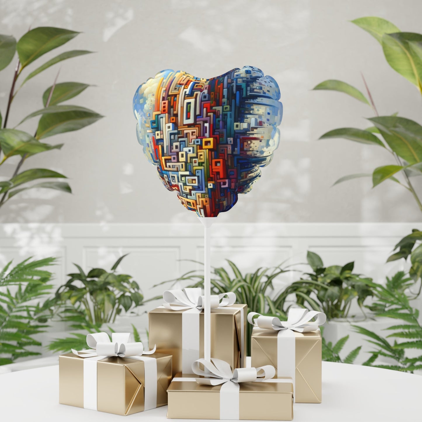 Architectural Endeavor Tapestry Balloon (Round and Heart-shaped), 11" - ATUH.ART