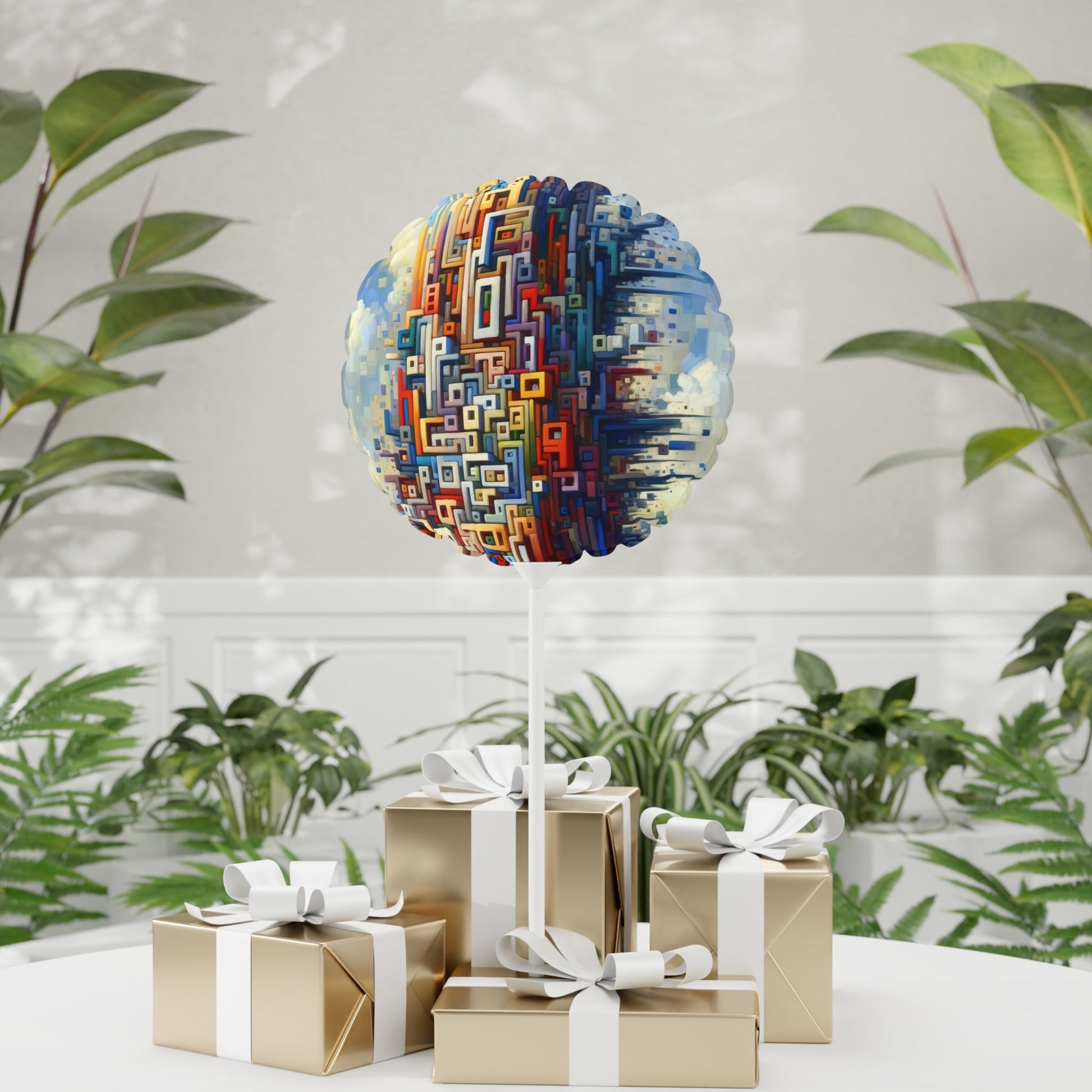 Architectural Endeavor Tapestry Balloon (Round and Heart-shaped), 11" - ATUH.ART
