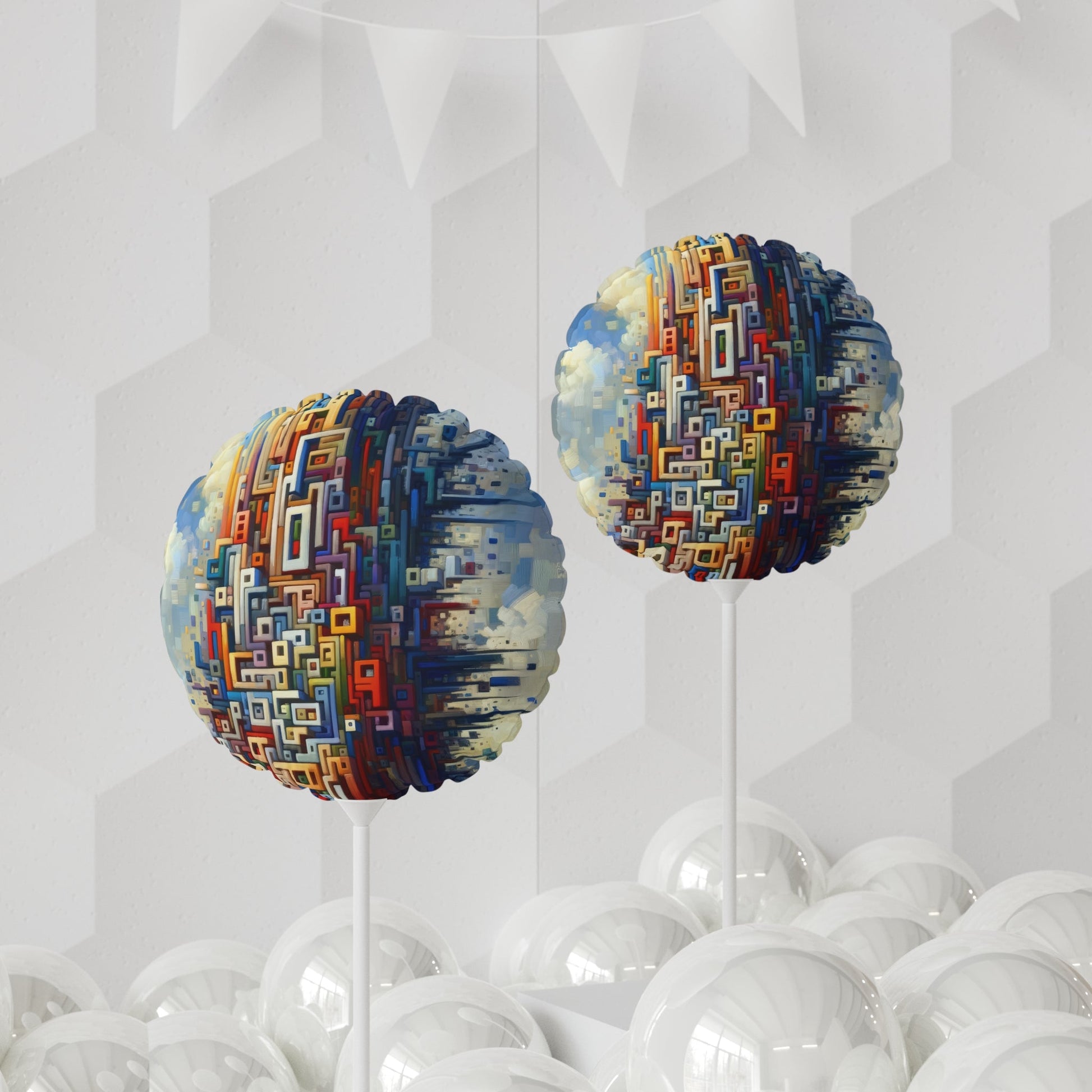 Architectural Endeavor Tapestry Balloon (Round and Heart-shaped), 11" - ATUH.ART