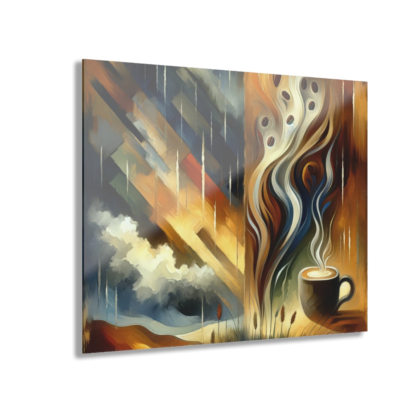 Aromatic Earth Encounter Acrylic Prints (French Cleat Hanging) - ATUH.ART