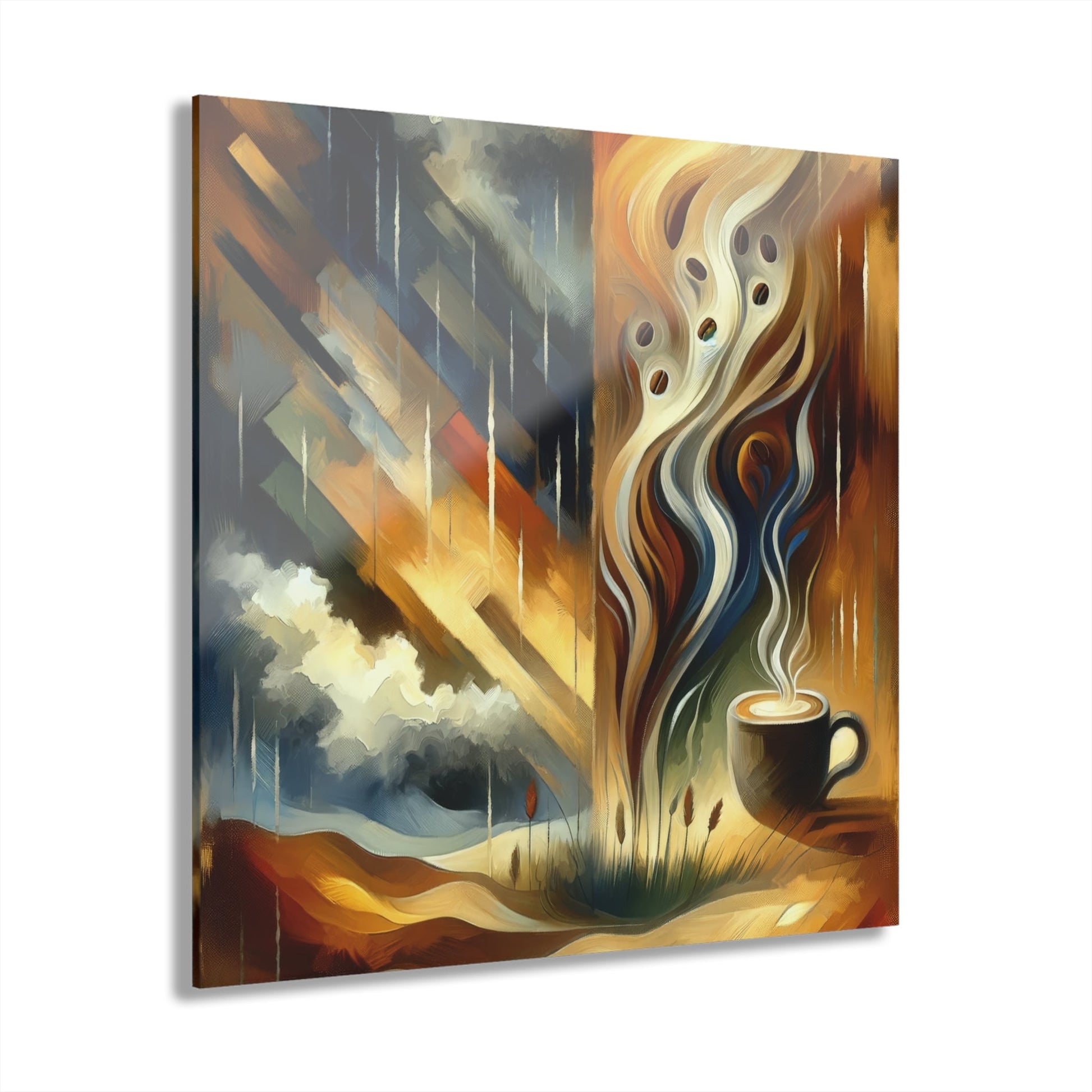 Aromatic Earth Encounter Acrylic Prints (French Cleat Hanging) - ATUH.ART
