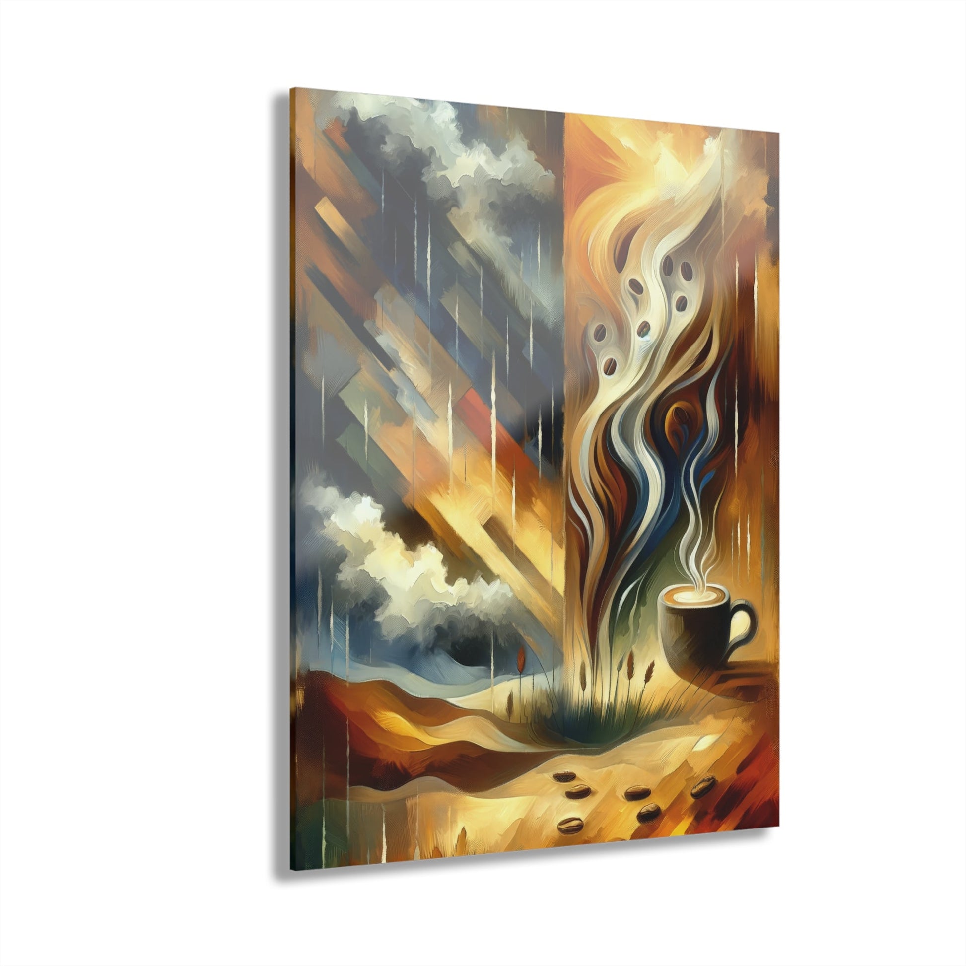 Aromatic Earth Encounter Acrylic Prints (French Cleat Hanging) - ATUH.ART