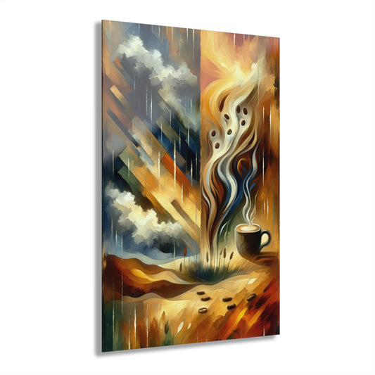 Aromatic Earth Encounter Acrylic Prints (French Cleat Hanging) - ATUH.ART