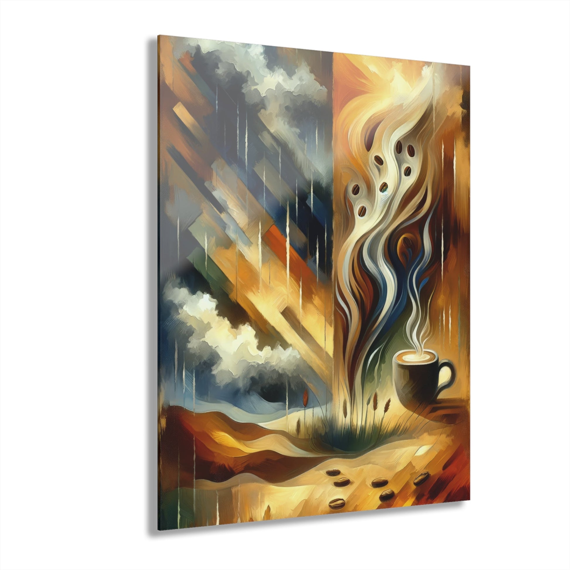 Aromatic Earth Encounter Acrylic Prints (French Cleat Hanging) - ATUH.ART