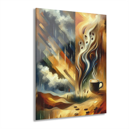 Aromatic Earth Encounter Acrylic Prints (French Cleat Hanging) - ATUH.ART