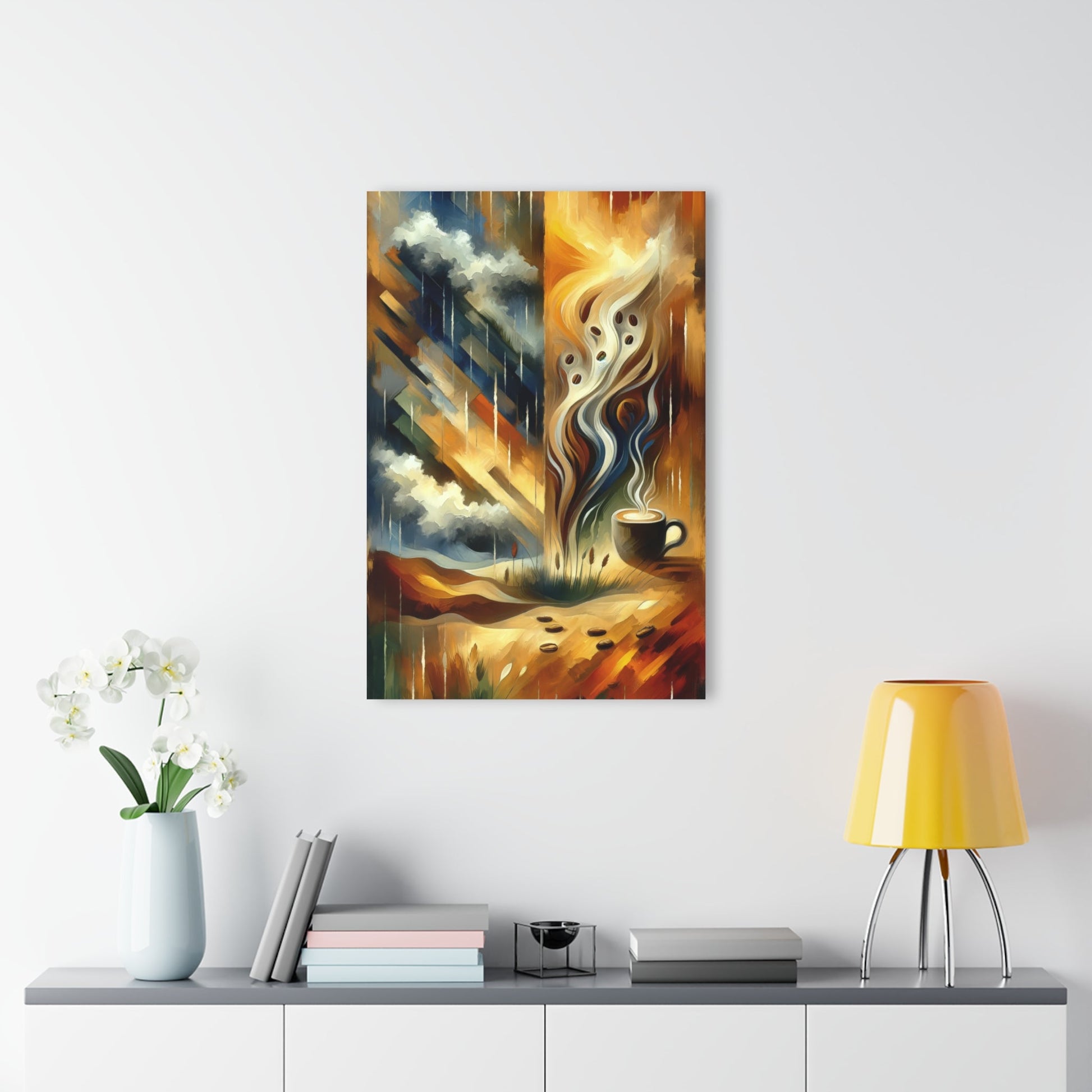 Aromatic Earth Encounter Acrylic Prints (French Cleat Hanging) - ATUH.ART