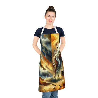 Aromatic Earth Encounter Adult Apron (AOP) - ATUH.ART
