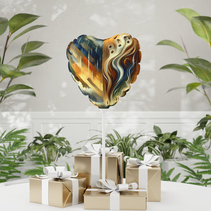 Aromatic Earth Encounter Balloon (Round and Heart-shaped), 11" - ATUH.ART
