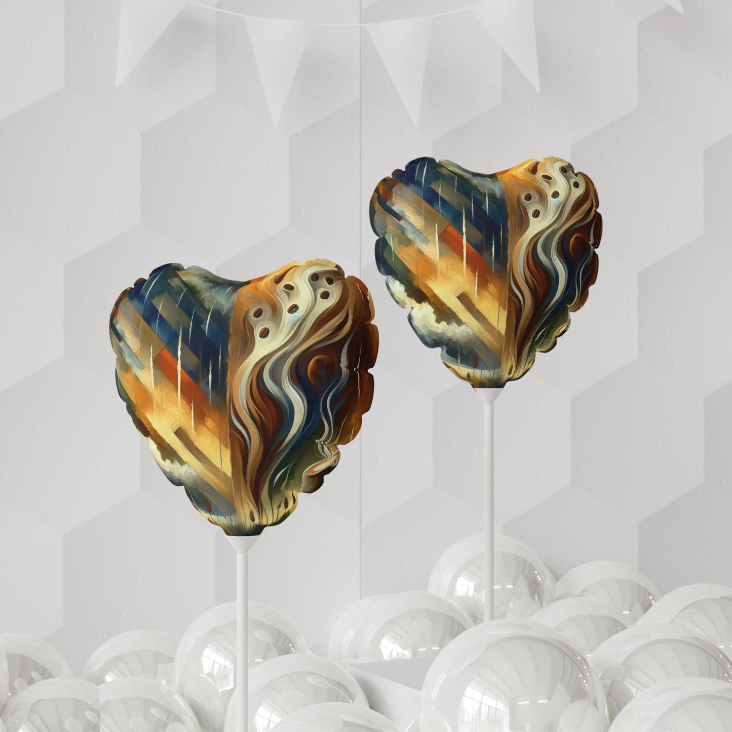 Aromatic Earth Encounter Balloon (Round and Heart-shaped), 11" - ATUH.ART