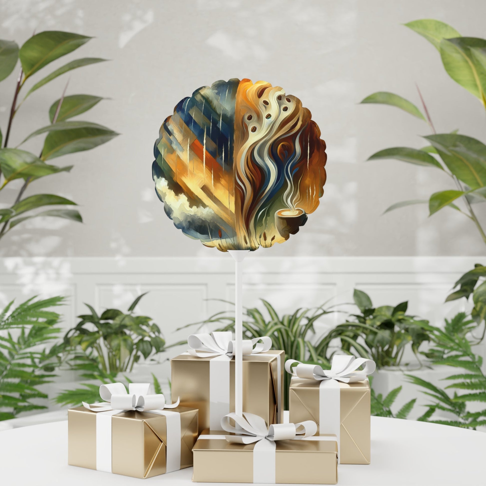 Aromatic Earth Encounter Balloon (Round and Heart-shaped), 11" - ATUH.ART