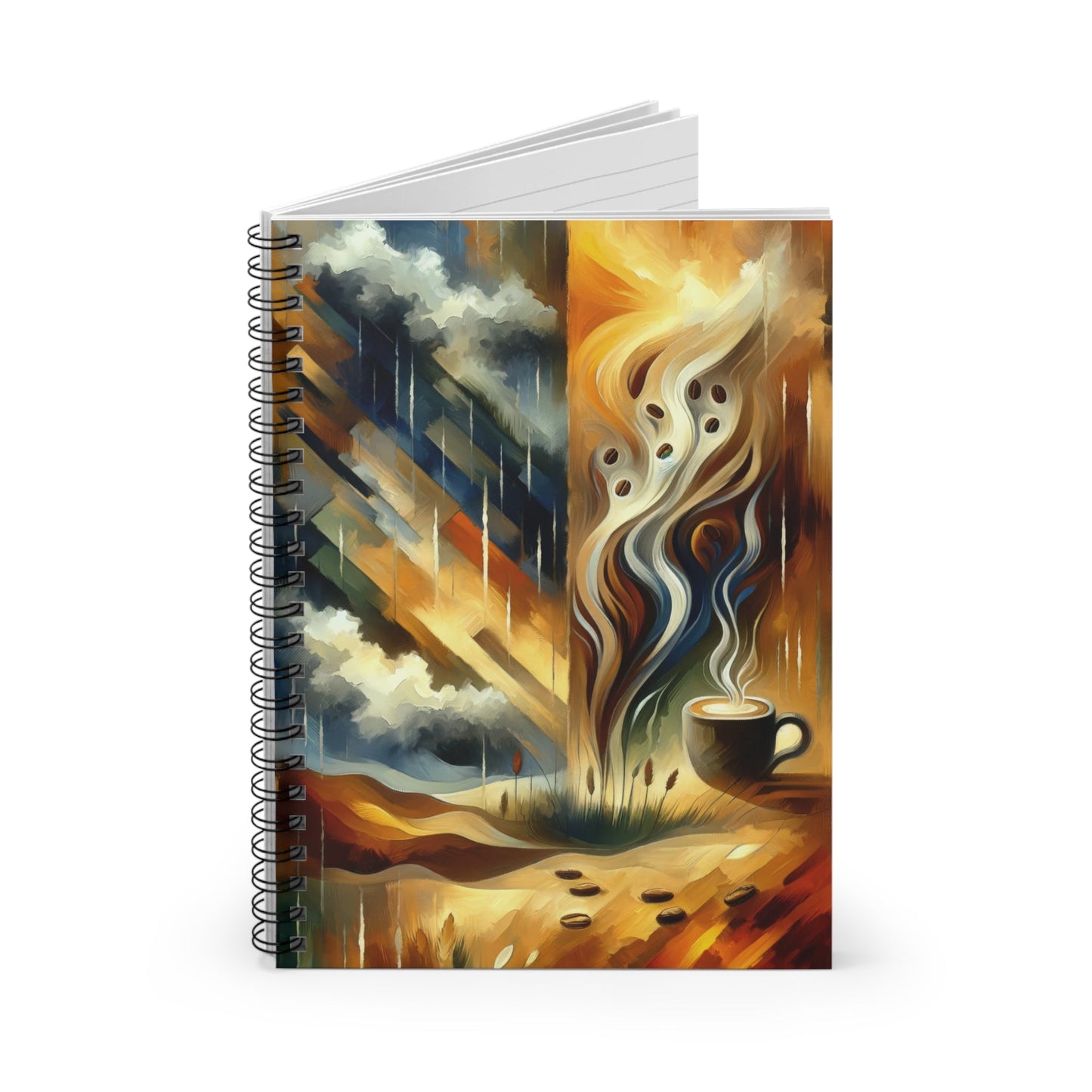 Aromatic Earth Encounter Spiral Notebook - Ruled Line - ATUH.ART