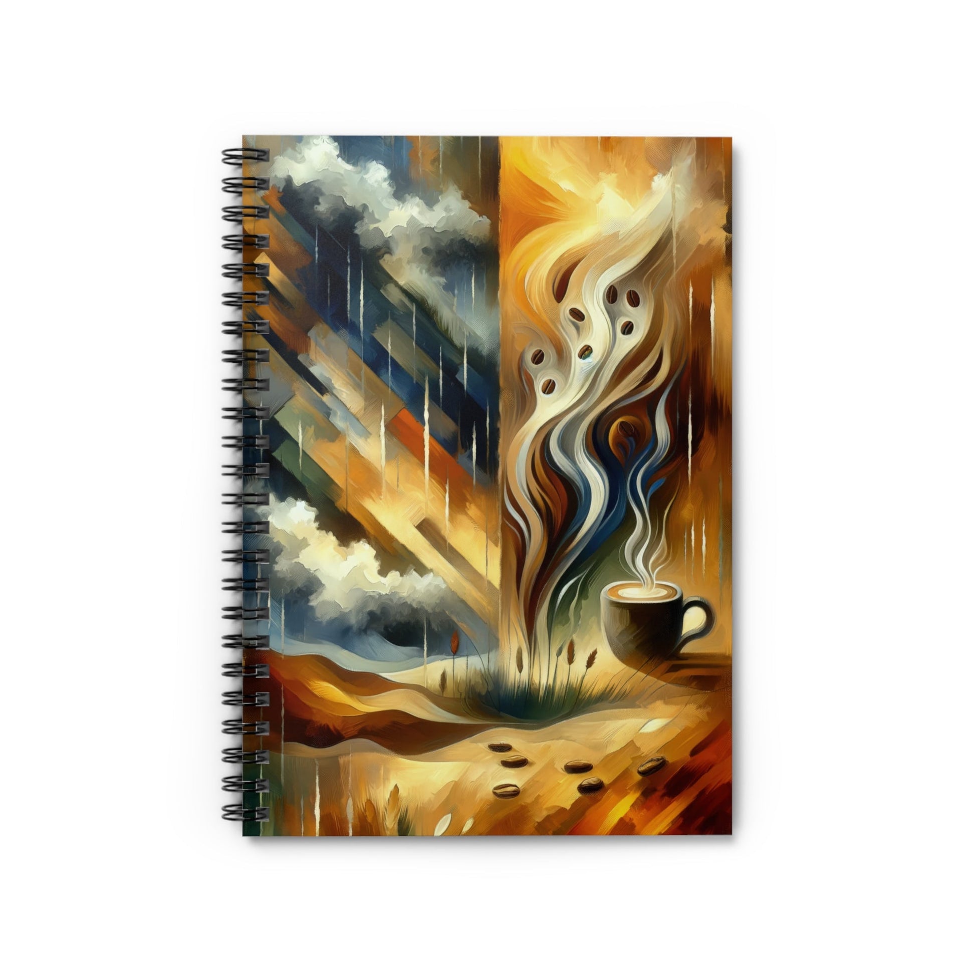 Aromatic Earth Encounter Spiral Notebook - Ruled Line - ATUH.ART