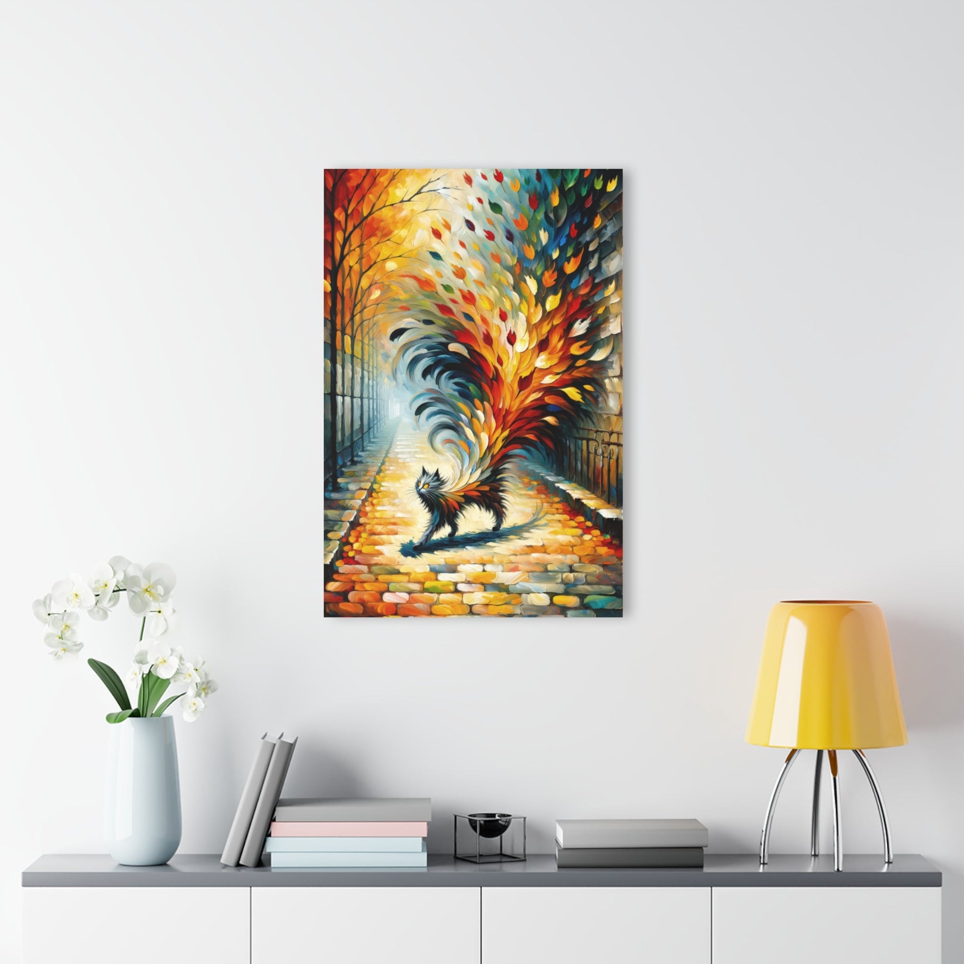 Autumn Whirlwind Escape Acrylic Prints (French Cleat Hanging) - ATUH.ART
