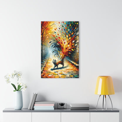Autumn Whirlwind Escape Acrylic Prints (French Cleat Hanging) - ATUH.ART