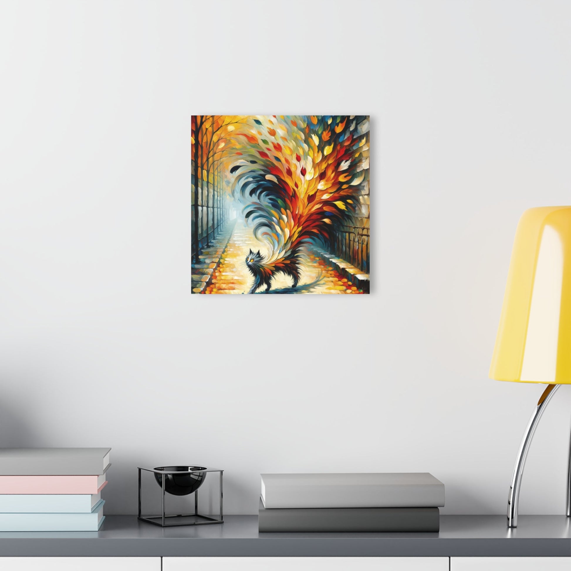 Autumn Whirlwind Escape Acrylic Prints (French Cleat Hanging) - ATUH.ART