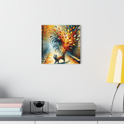 Autumn Whirlwind Escape Acrylic Prints (French Cleat Hanging) - ATUH.ART
