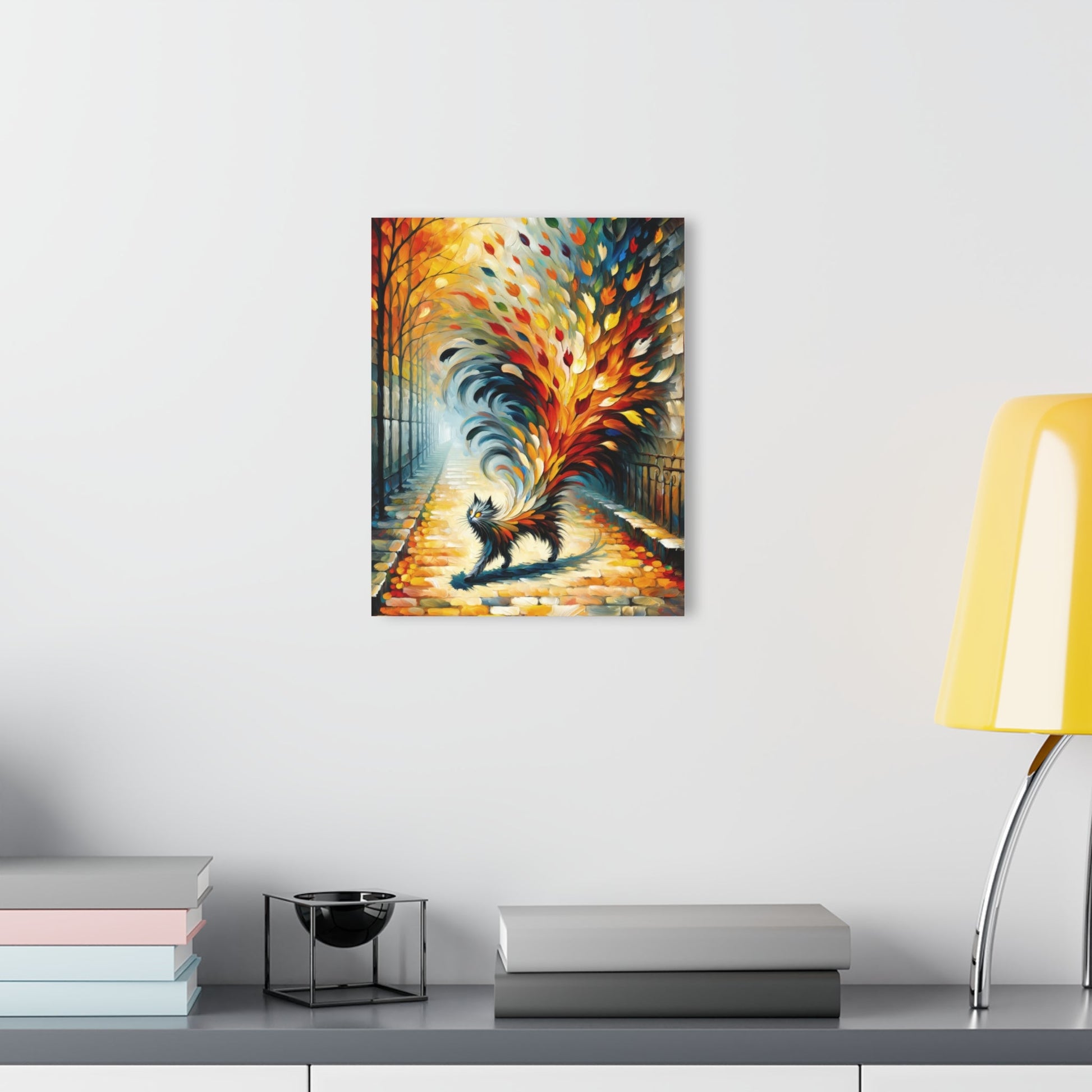 Autumn Whirlwind Escape Acrylic Prints (French Cleat Hanging) - ATUH.ART