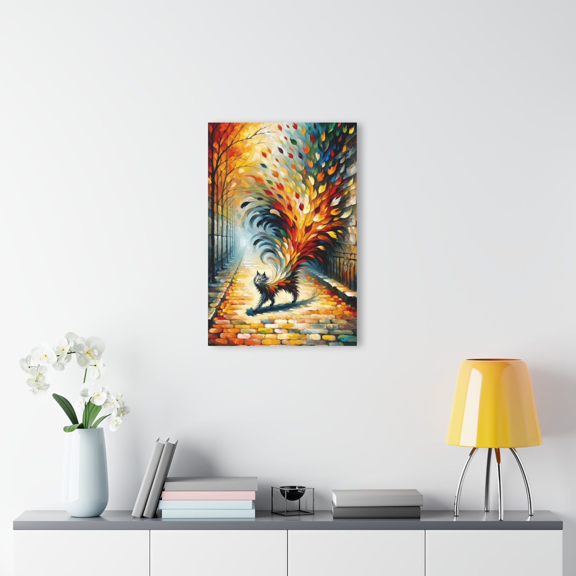 Autumn Whirlwind Escape Acrylic Prints (French Cleat Hanging) - ATUH.ART