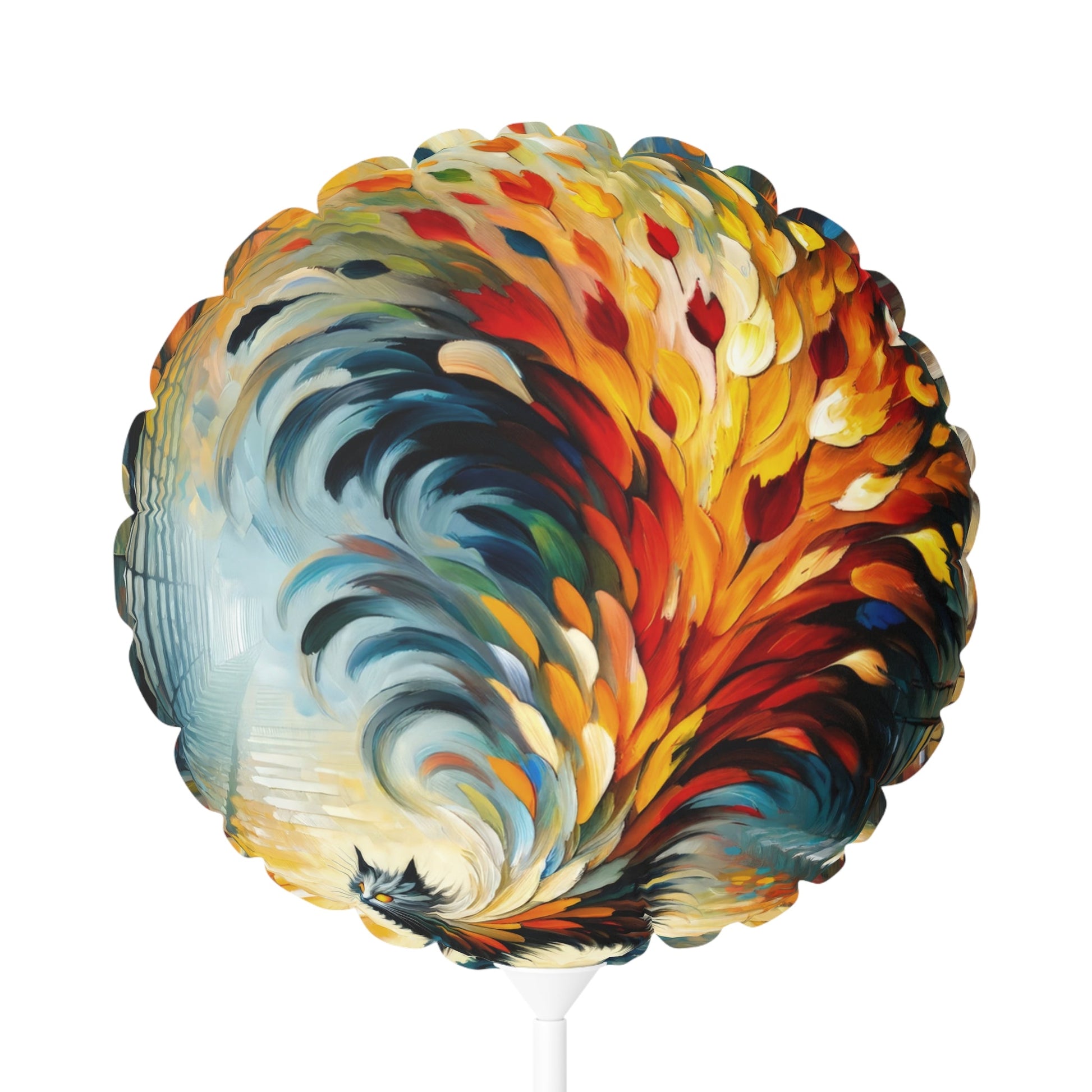 Autumn Whirlwind Escape Balloon (Round and Heart-shaped), 11" - ATUH.ART