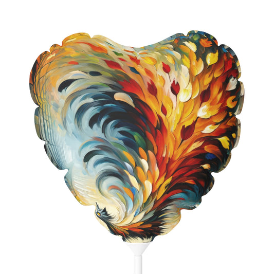 Autumn Whirlwind Escape Balloon (Round and Heart-shaped), 11" - ATUH.ART