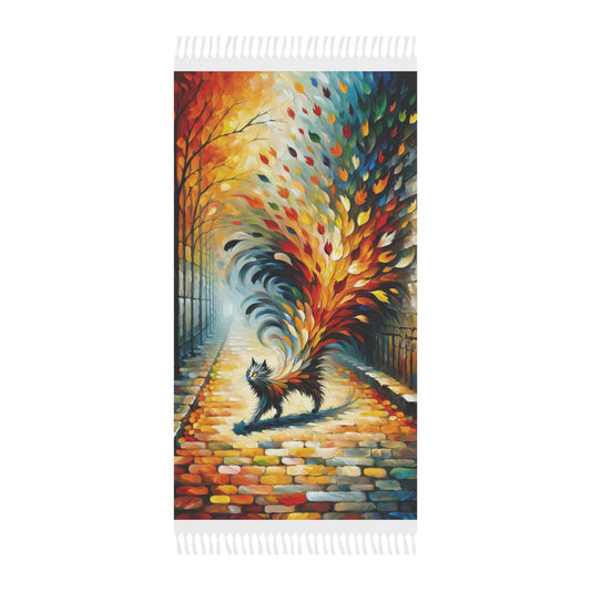 Autumn Whirlwind Escape Boho Beach Cloth - ATUH.ART