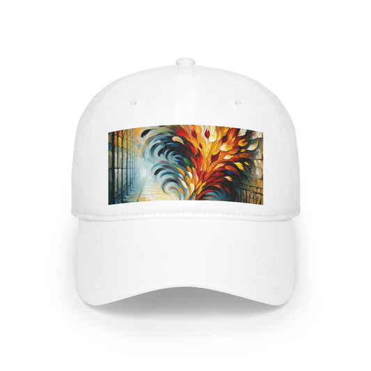 Autumn Whirlwind Escape Low Profile Baseball Cap - ATUH.ART