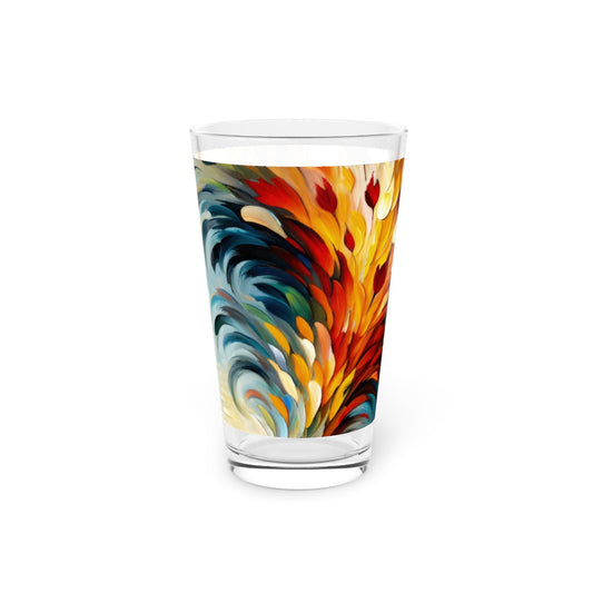 Autumn Whirlwind Escape Pint Glass, 16oz - ATUH.ART