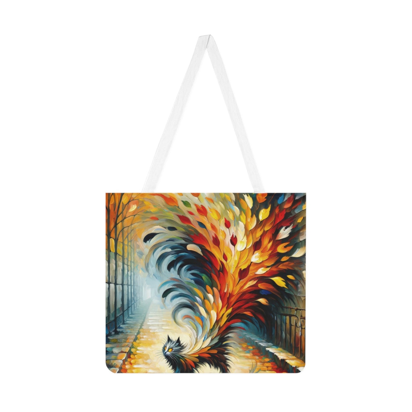 Autumn Whirlwind Escape Shoulder Tote Bag (AOP) - ATUH.ART