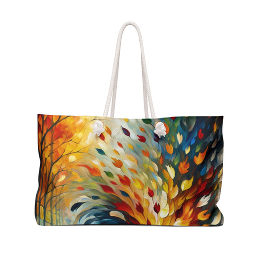 Autumn Whirlwind Escape Weekender Bag - ATUH.ART