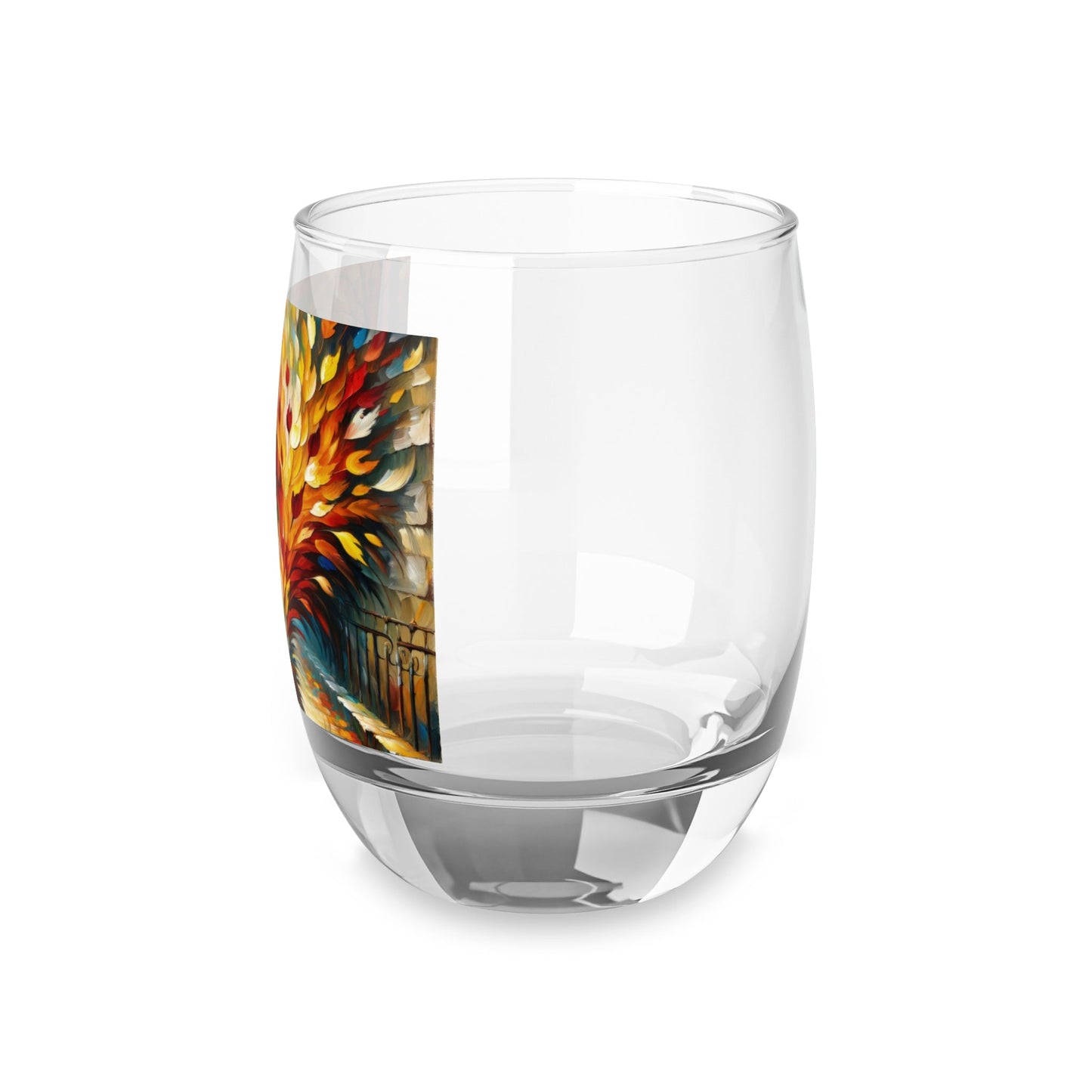 Autumn Whirlwind Escape Whiskey Glass - ATUH.ART