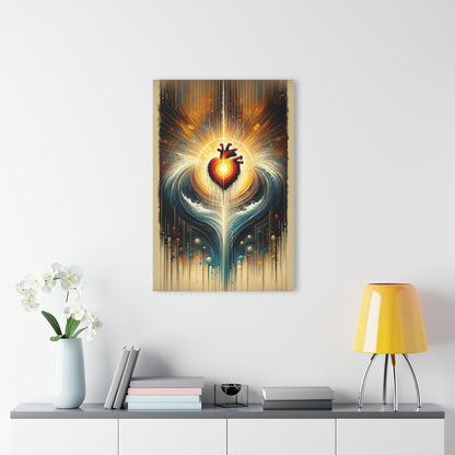 Awakened Heart Waves Acrylic Prints (French Cleat Hanging) - ATUH.ART
