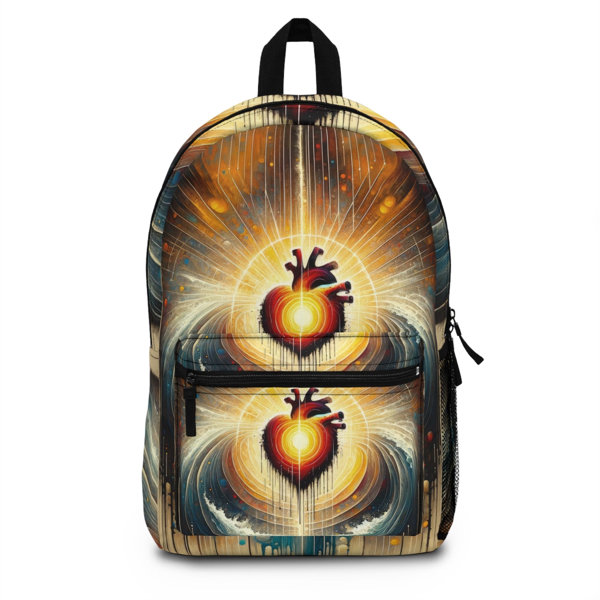 Awakened Heart Waves Backpack - ATUH.ART