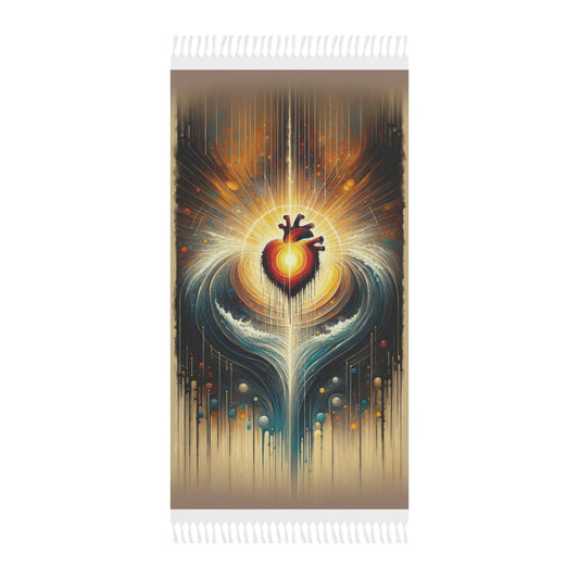 Awakened Heart Waves Boho Beach Cloth - ATUH.ART
