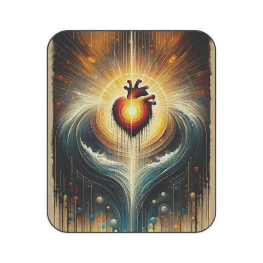Awakened Heart Waves Picnic Blanket - ATUH.ART