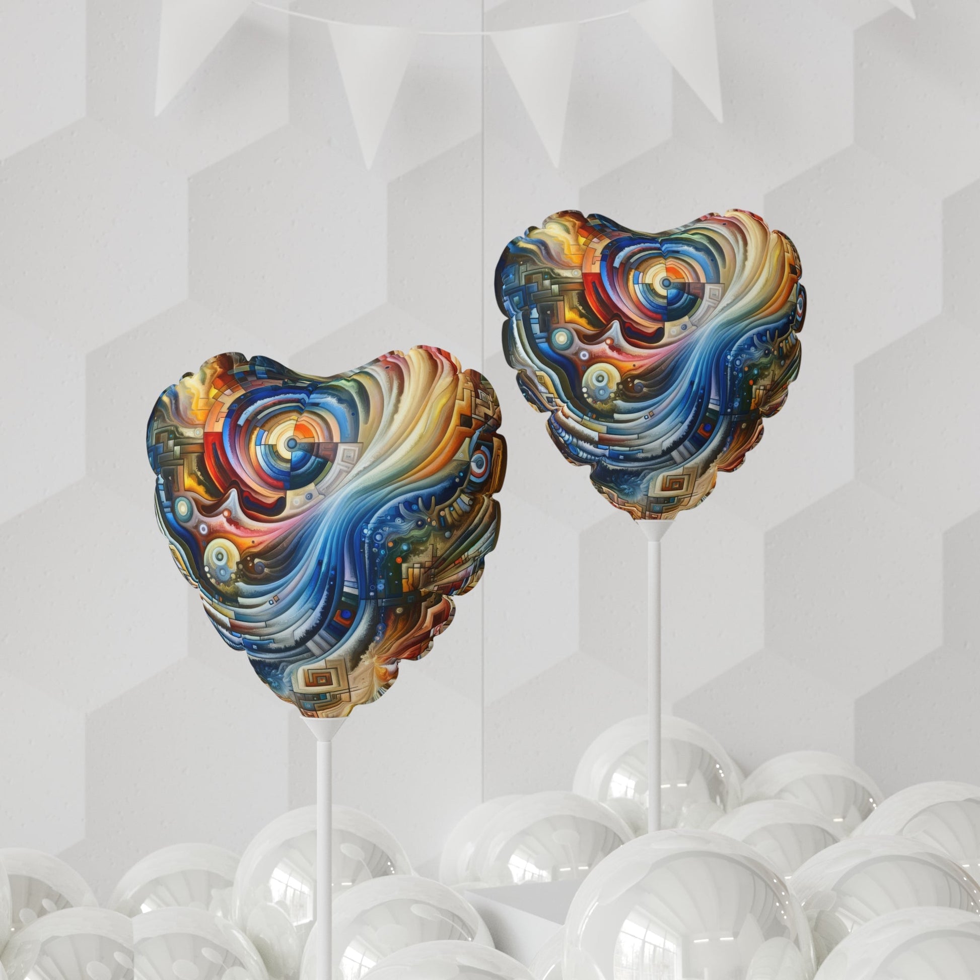 Awakening Spiral Empowerment Balloon (Round and Heart-shaped), 11" - ATUH.ART