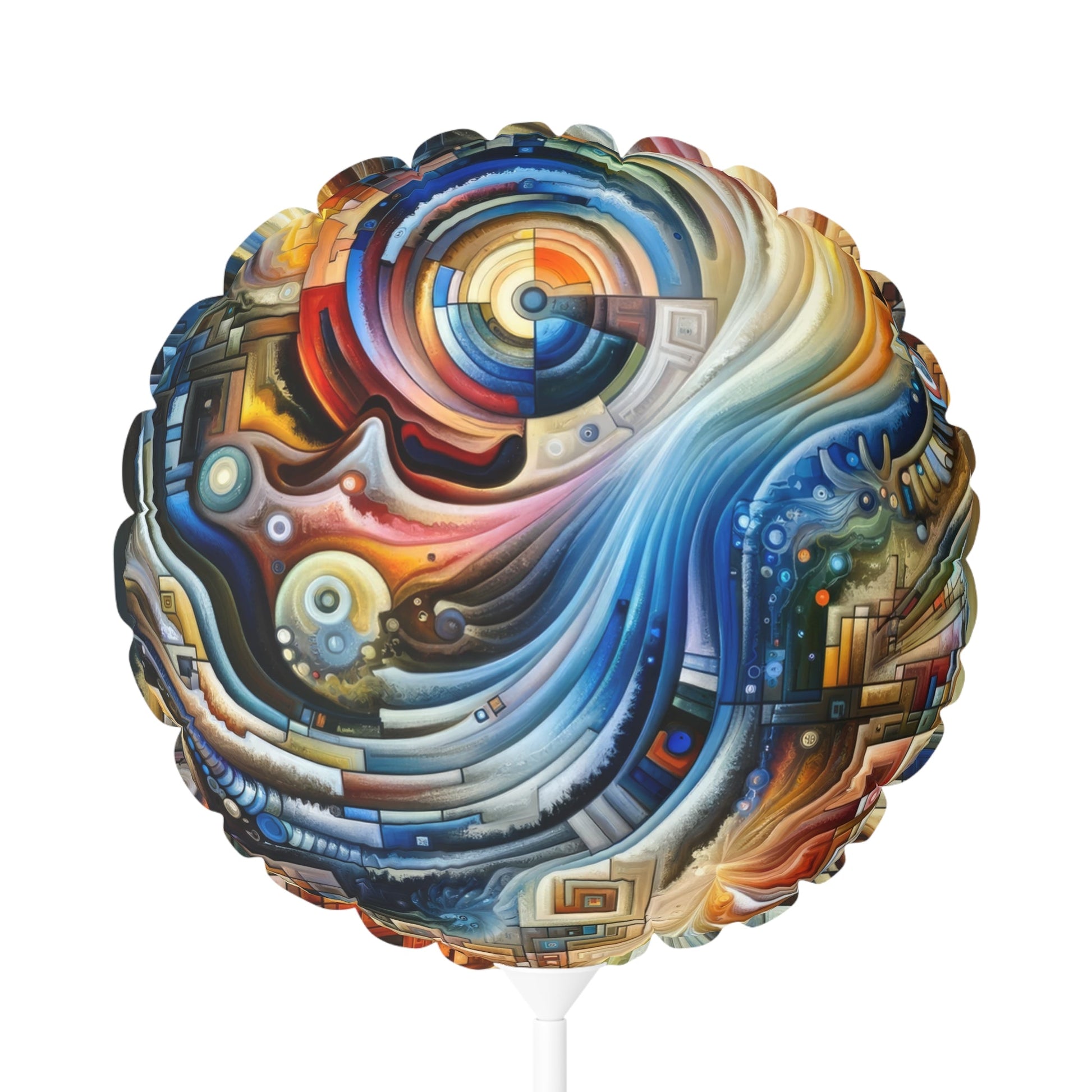 Awakening Spiral Empowerment Balloon (Round and Heart-shaped), 11" - ATUH.ART