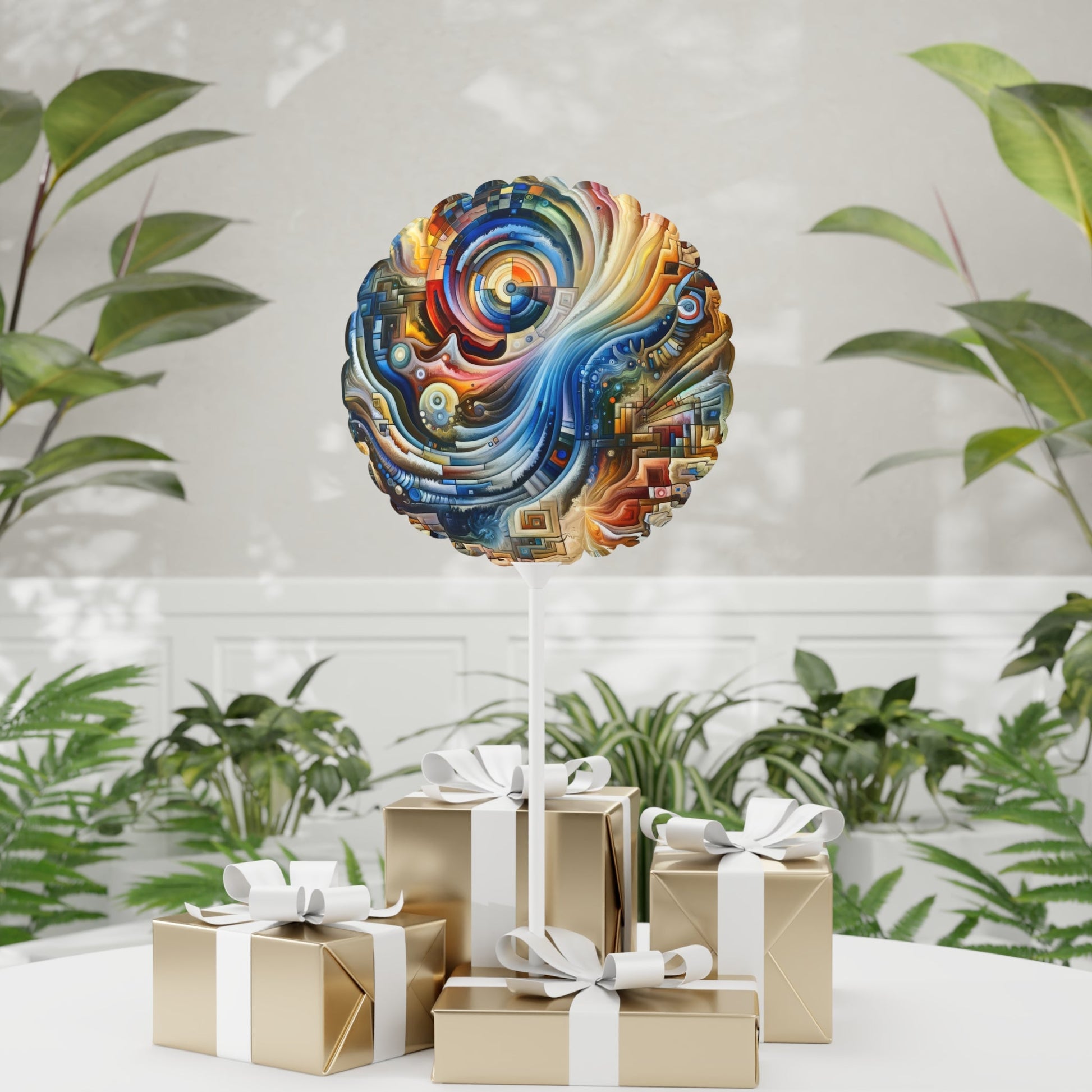 Awakening Spiral Empowerment Balloon (Round and Heart-shaped), 11" - ATUH.ART