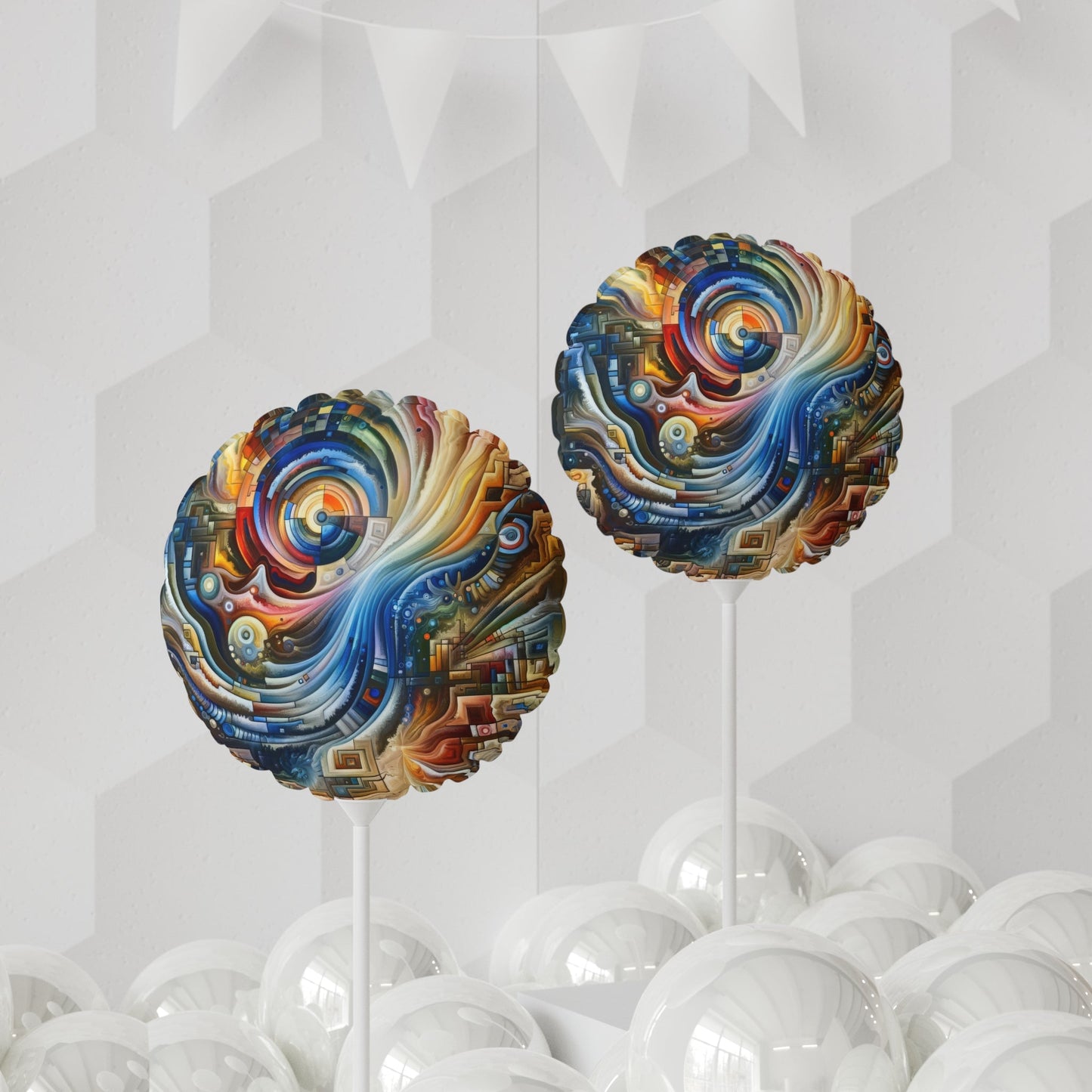 Awakening Spiral Empowerment Balloon (Round and Heart-shaped), 11" - ATUH.ART