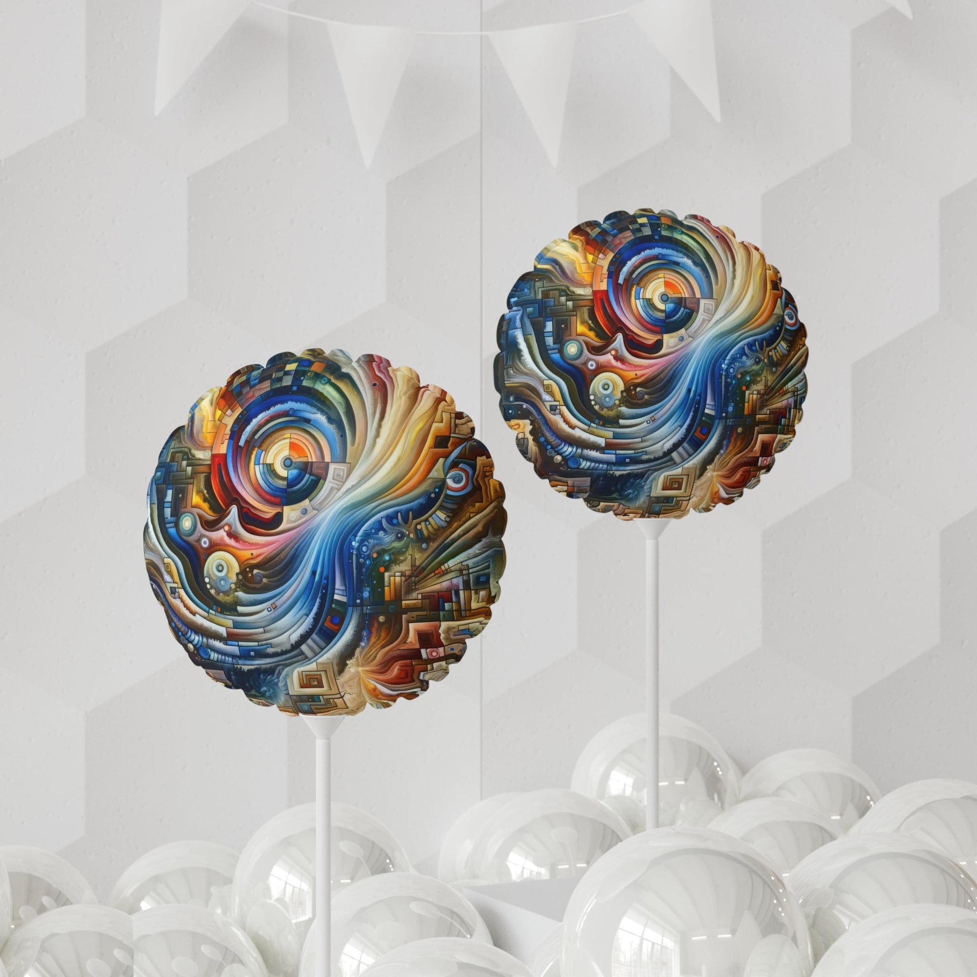Awakening Spiral Empowerment Balloon (Round and Heart-shaped), 11" - ATUH.ART