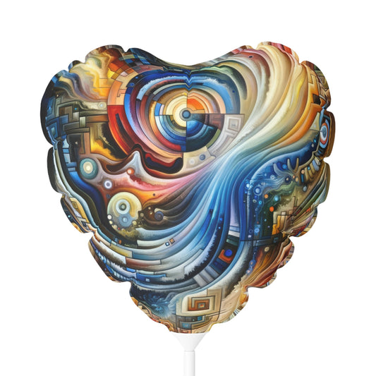 Awakening Spiral Empowerment Balloon (Round and Heart-shaped), 11" - ATUH.ART