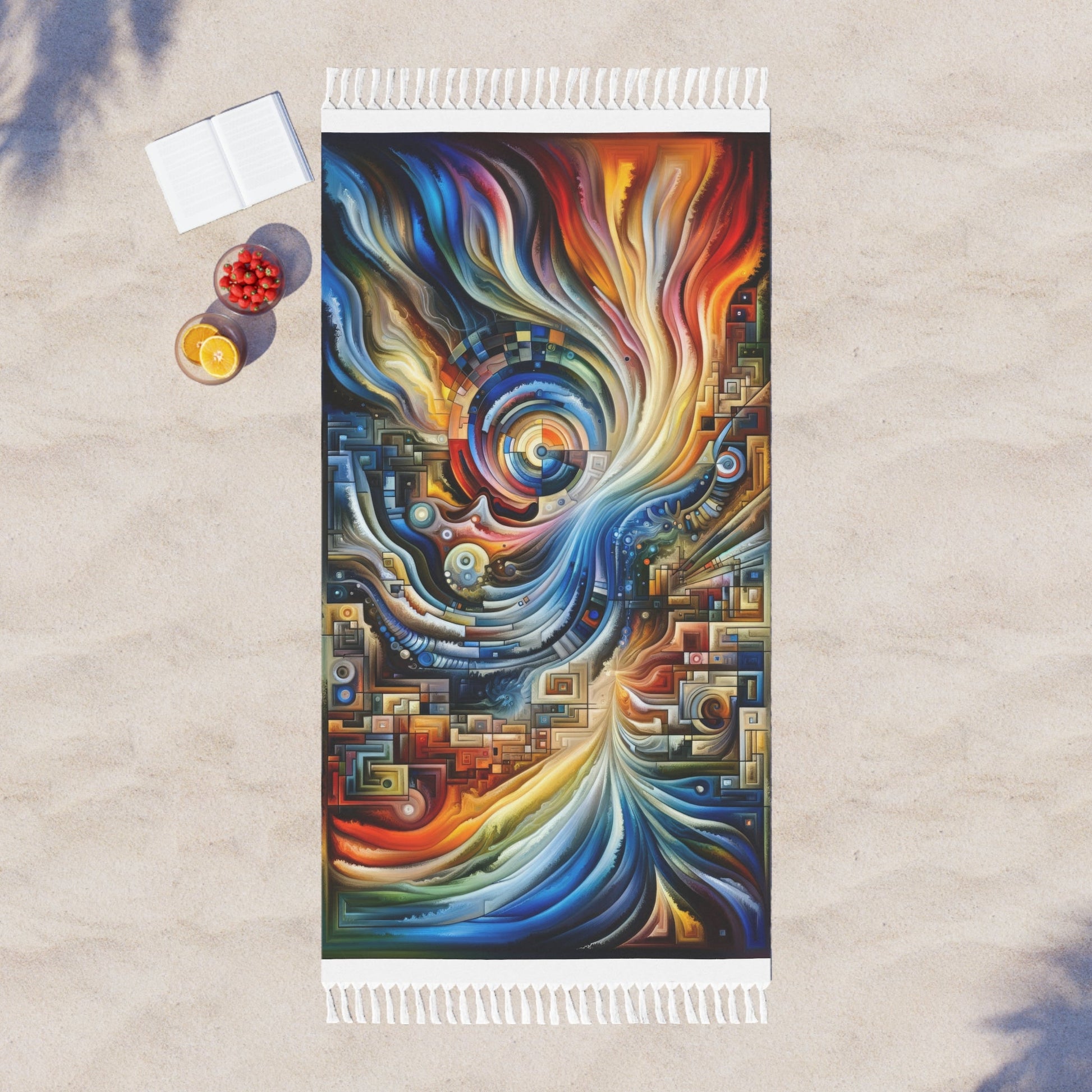 Awakening Spiral Empowerment Boho Beach Cloth - ATUH.ART