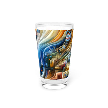 Awakening Spiral Empowerment Pint Glass, 16oz - ATUH.ART