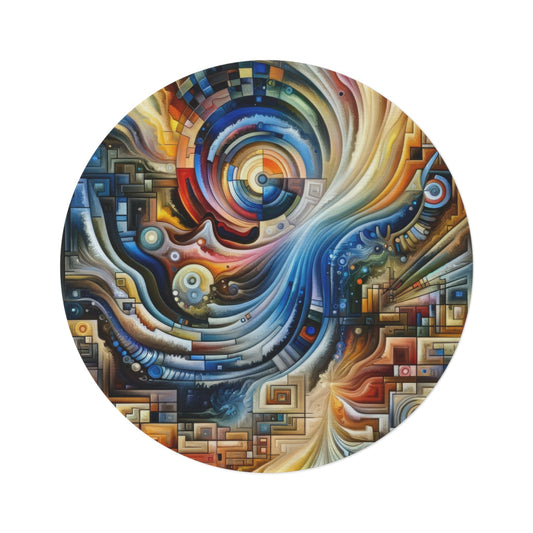 Awakening Spiral Empowerment Round Rug - ATUH.ART