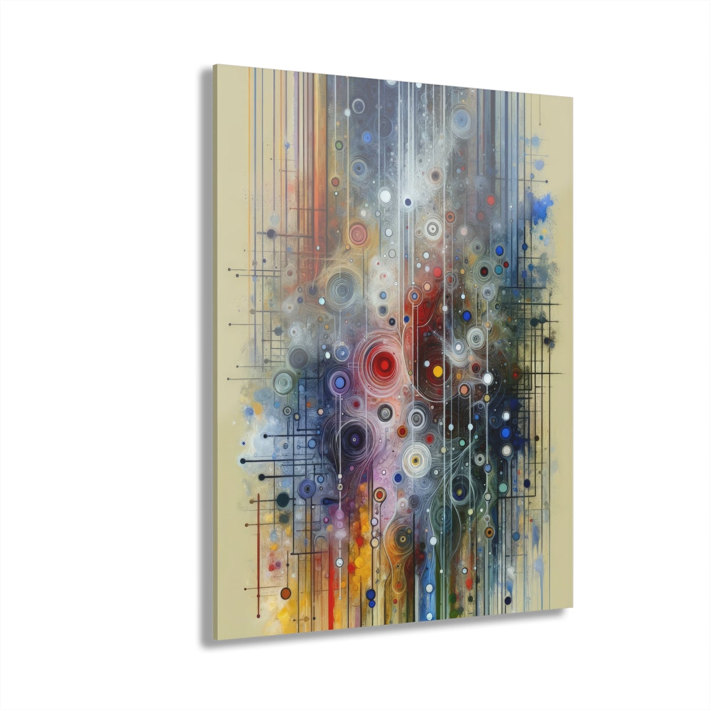 Awakenings Interconnectedness Tachism Acrylic Prints (French Cleat Hanging) - ATUH.ART