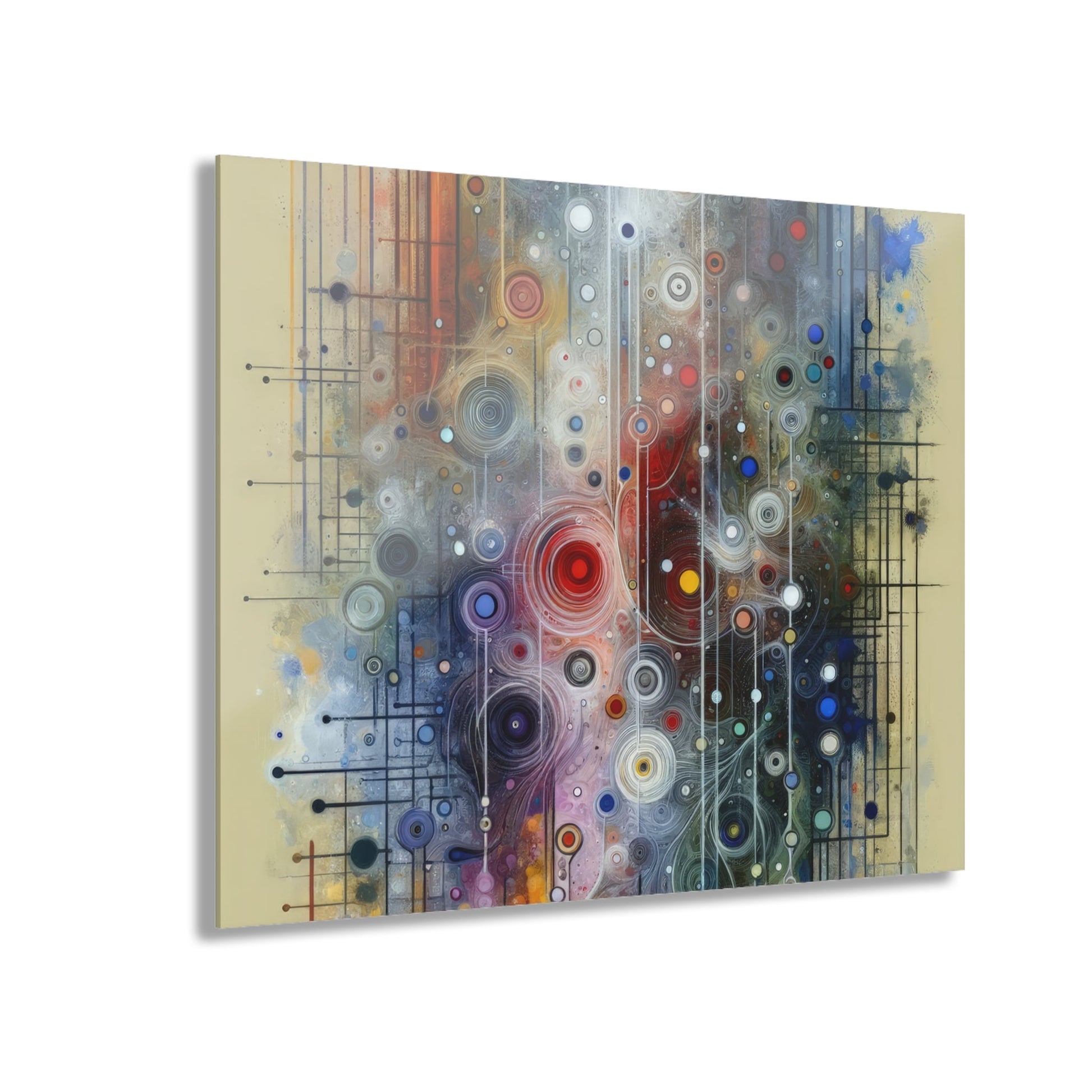 Awakenings Interconnectedness Tachism Acrylic Prints (French Cleat Hanging) - ATUH.ART