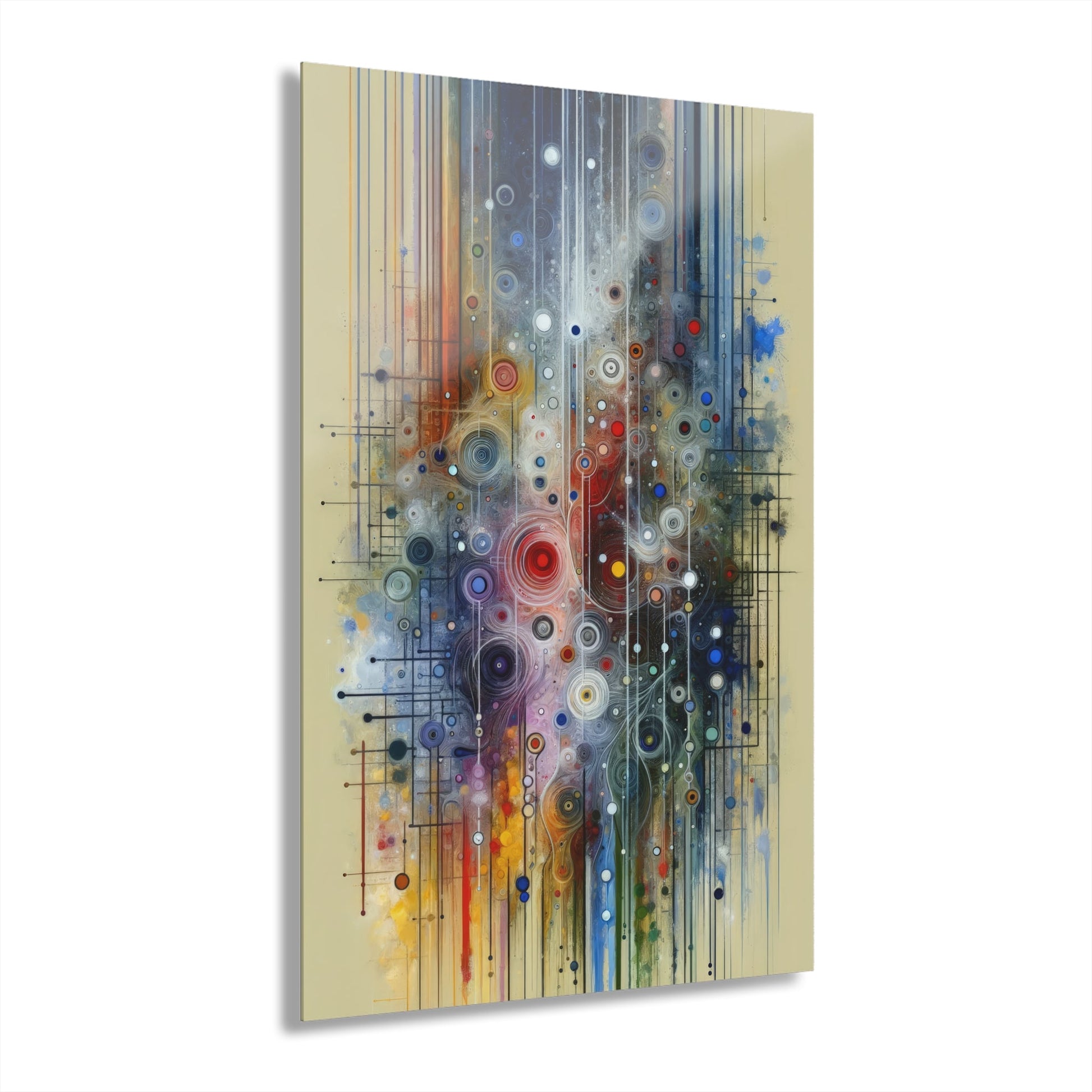 Awakenings Interconnectedness Tachism Acrylic Prints (French Cleat Hanging) - ATUH.ART