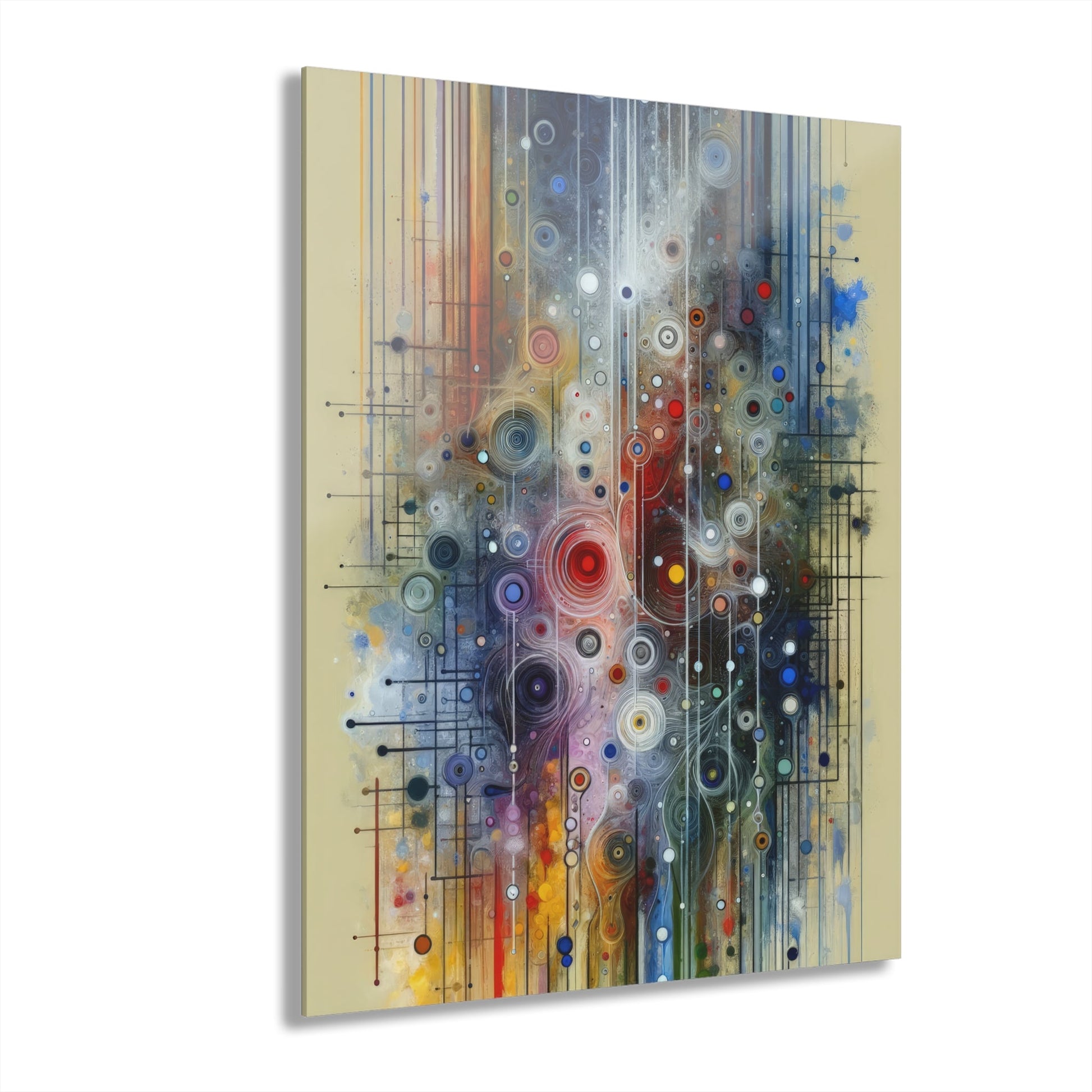 Awakenings Interconnectedness Tachism Acrylic Prints (French Cleat Hanging) - ATUH.ART
