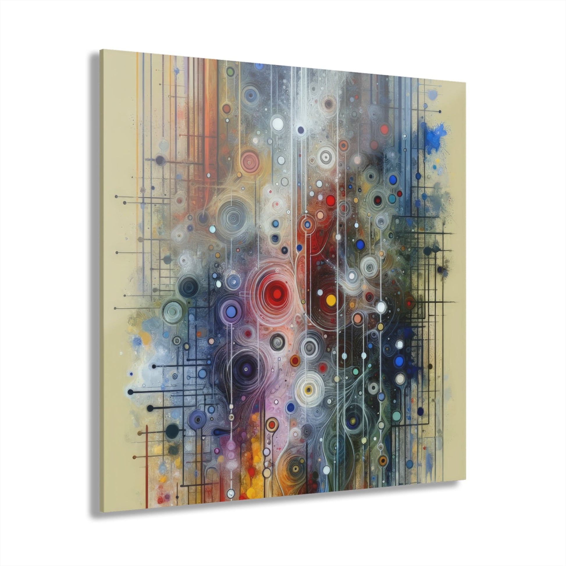 Awakenings Interconnectedness Tachism Acrylic Prints (French Cleat Hanging) - ATUH.ART