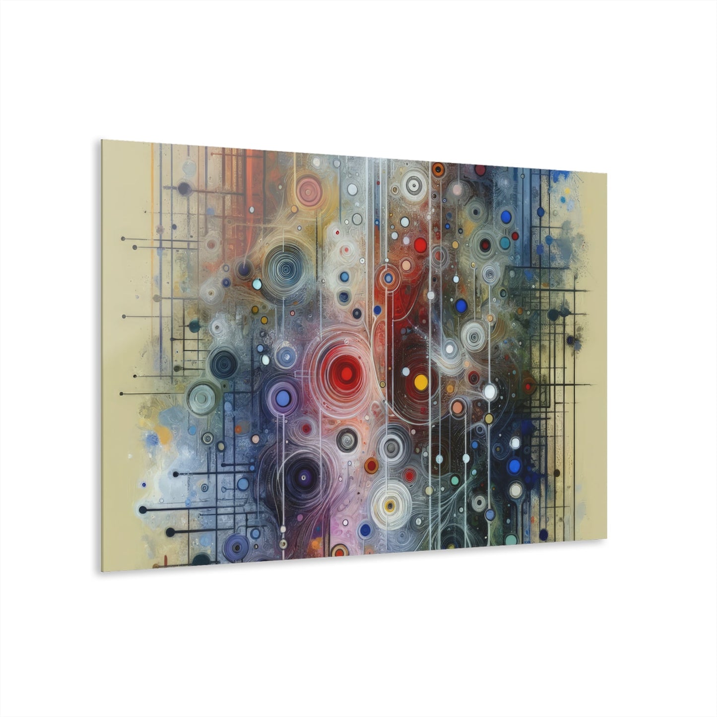 Awakenings Interconnectedness Tachism Acrylic Prints (French Cleat Hanging) - ATUH.ART