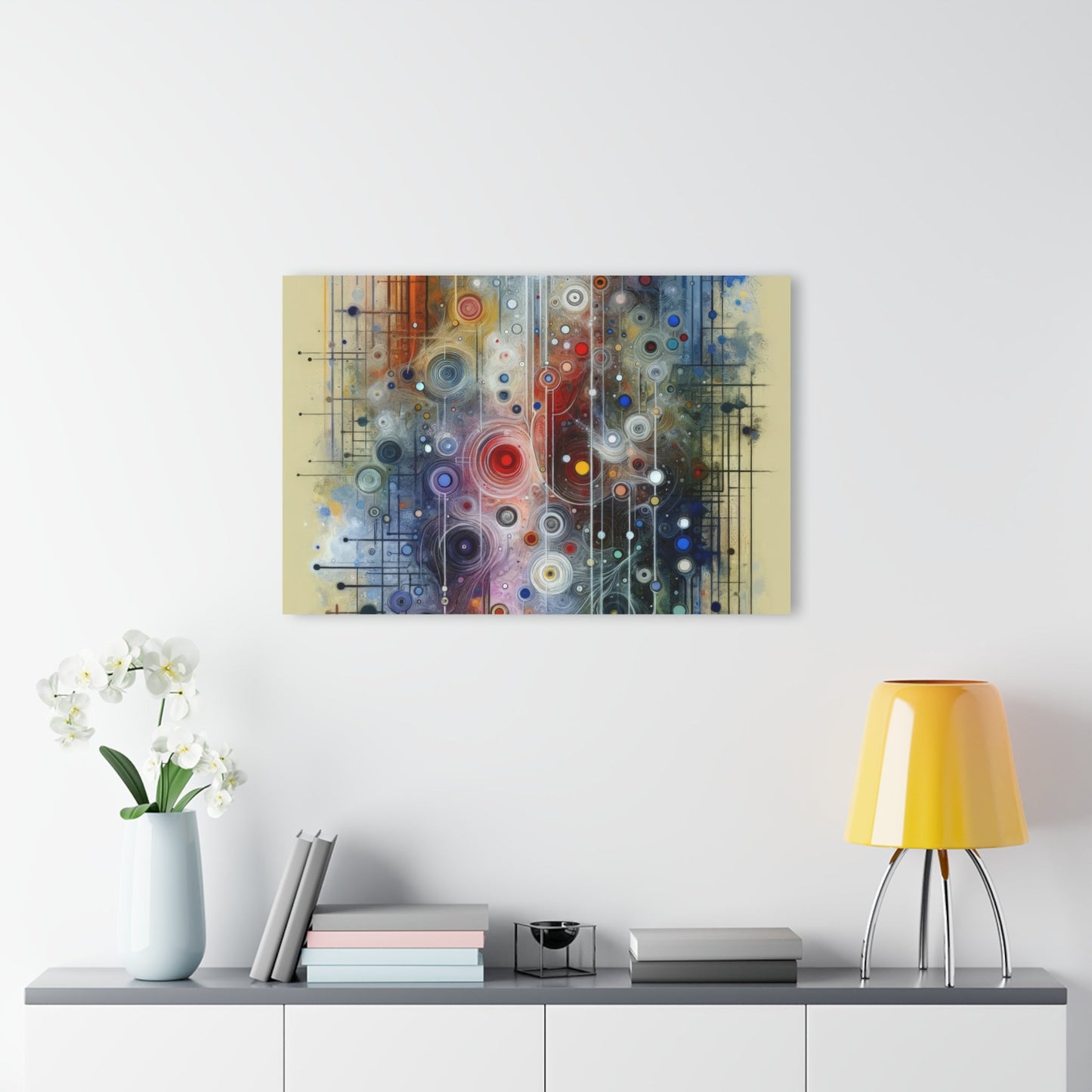 Awakenings Interconnectedness Tachism Acrylic Prints (French Cleat Hanging) - ATUH.ART